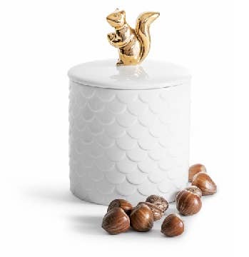 Squirrel Jar with Lid